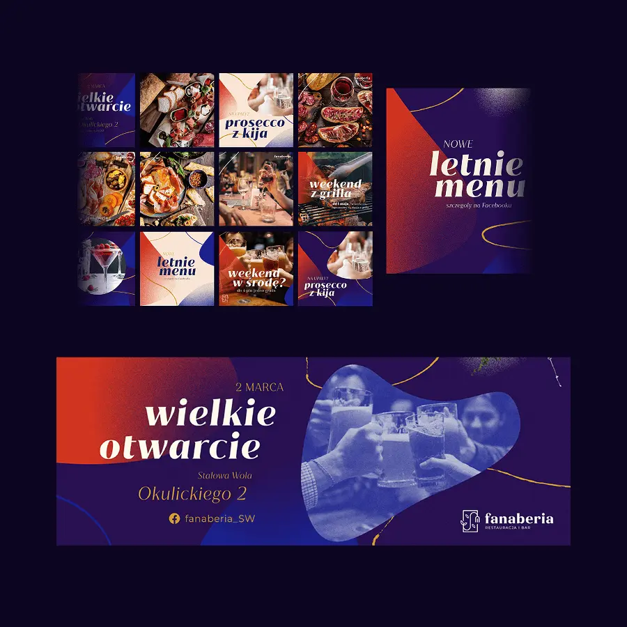 restauracja fanaberia identyfikacja wizualna