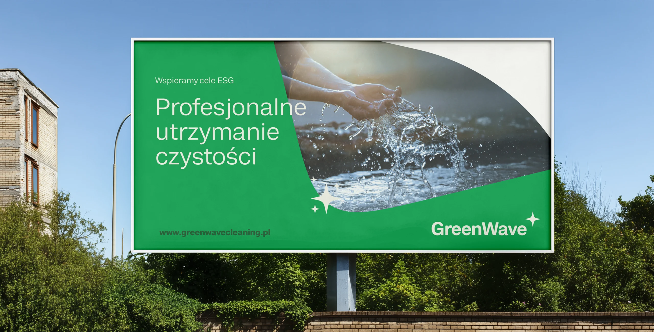 Projekt billboardu GreenWave