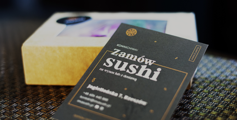 Ima Sushi – wizytówka