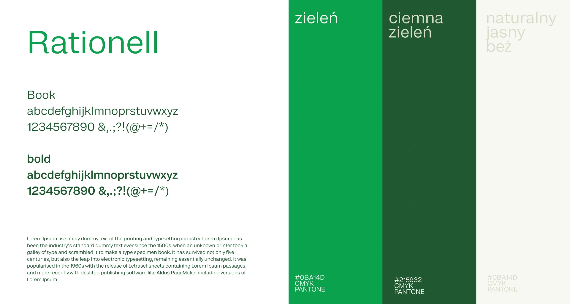 Paleta kolorystyczna i typografia GreenWave