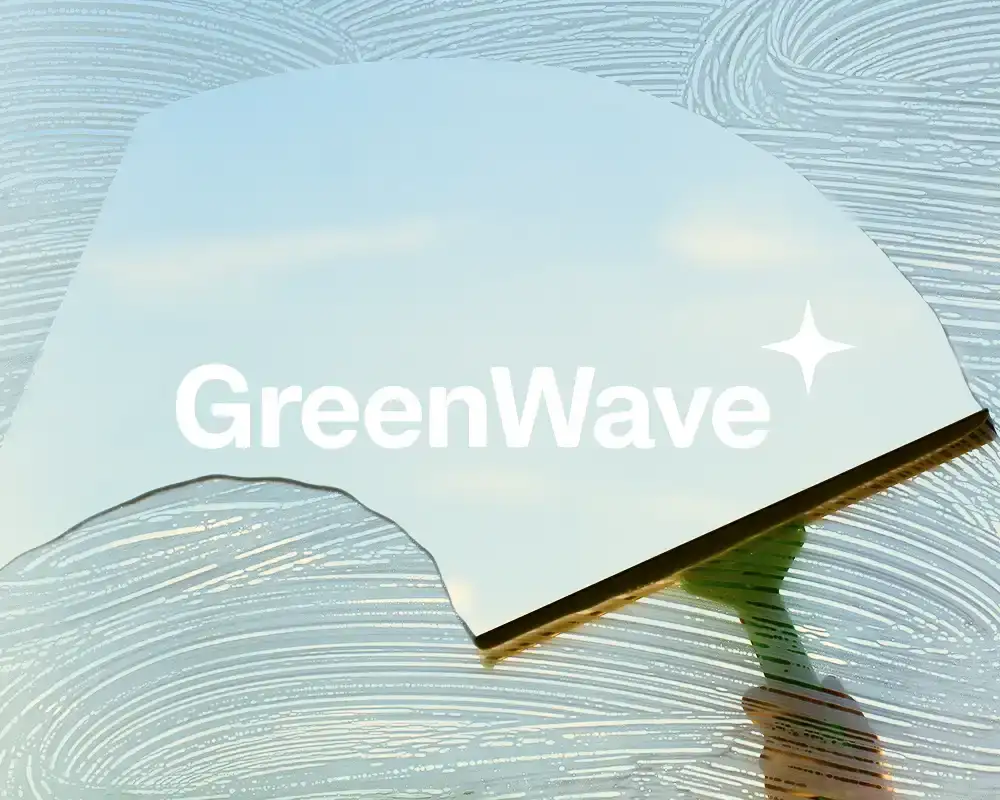 Logo GreenWave na zdjęciu